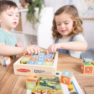 Melissa & Doug National Parks Alphabet & Animals 24-Piece Cube Puzzle